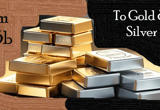 how do i convert 403b into silver & gold investment